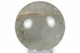 Polished Clear Quartz Sphere - Madagascar #348240-1
